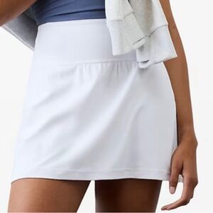 Athleta White Mini Skirt